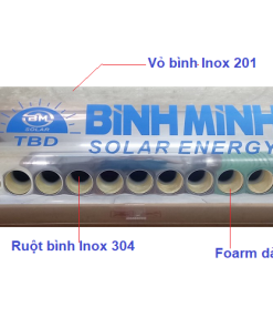 Máy nước nóng NLMT Bình Minh 160 lít